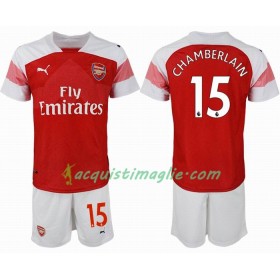Divisa di Calcio Arsenal CHAMBERLAIN 15 Bambino Prima 2018/2019